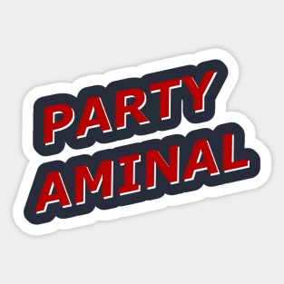 Party Aminal Sticker